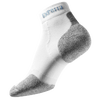 Thorlo Cushioned Heel Mini-Crew Running Socks - White / Grey