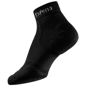 Thorlo Cushioned Heel Mini-Crew Running Socks - Black
