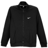 Nike Club Swoosh Track Jacket - Men's - All Black / Black