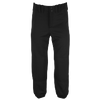 Mizuno Select Belted Fastpitch Pant - Women's - All Black / Black