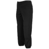 Mizuno Select Non-Belted Fastpitch Pant - Women's - All Black / Black