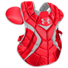 Under Armour Pro Chest Protector - Men's - Red / Silver