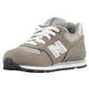 New Balance 574 Suede - Boys' Toddler - Grey / Tan