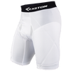 Easton Extra Protective Sliding Short - Men's - White / Black