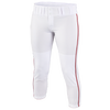 Easton Low Rise Pro Piped Pant - Women's - White / Red