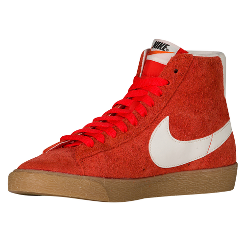 Nike Blazer Mid Women's Basketball Shoes Max Orange/Ivory/Gum