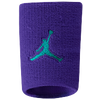 Jordan Dominate Wristband - Men's - Purple / Aqua