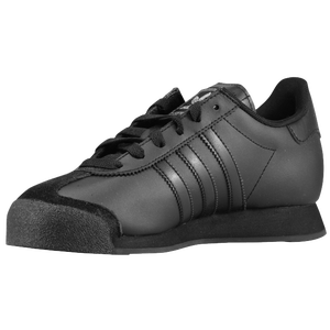 adidas Originals Samoa - Boys' Preschool - Black/Black/Metallic Silver