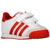 adidas Originals Samoa - Boys' Toddler - White / Red