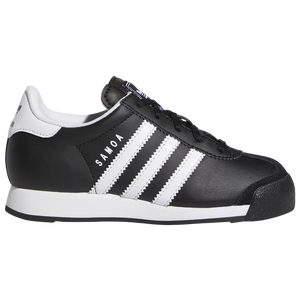 adidas Originals Samoa - Boys' Preschool - Black/White/Black