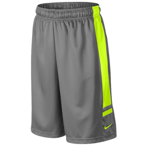 Nike Franchise Short - Boys' Grade School - Sport Grey/Volt