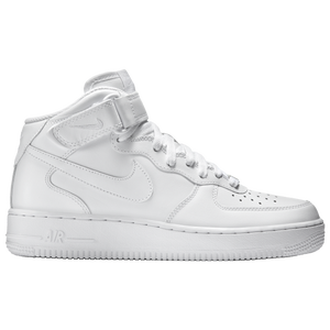 Nike Air Force 1 Mid - Men's - White/White