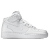 Nike Air Force 1 Mid - Men's - All White / White