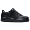 Nike Air Force 1 Low 07 LE - Boys' Grade School - All Black / Black