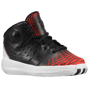 adidas Rose 3.5 - Boys' Toddler - Black/Light Scarlet/White