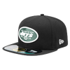 New Era NFL 59Fifty Sideline Cap - Men's - New York Jets - Black / Dark Green