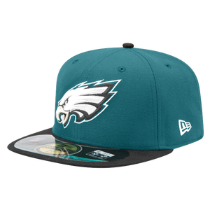 New Era NFL 59Fifty Sideline Cap - Men's - Philadelphia Eagles - Dark Teal