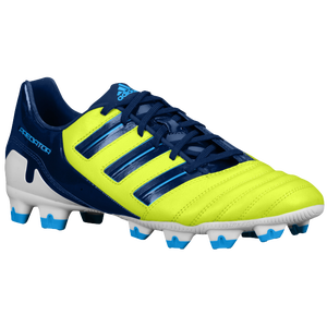 adidas Predator Absolion TRX FG - Men's - Slime/Dark Indigo/Super Cyan S12