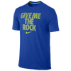 Nike Give Me The Rock T-Shirt - Men's - Blue / Light Green