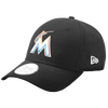 New Era 9Forty MLB League Cap - Men's - Miami Marlins - Black / Multicolor