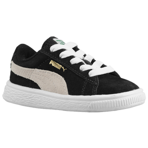 PUMA Suede Classic - Boys' Preschool - Black/White