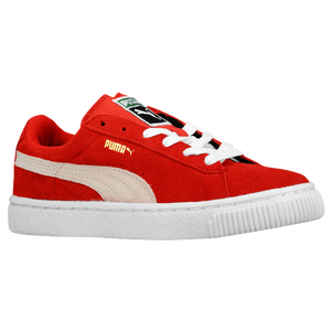 PUMA Suede Classic - Boys' Preschool - High Risk Red/White