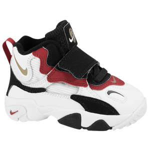 Nike Speed Turf - Boys' Toddler - Sanders, Deion - White/Black/Gym Red/Metallic Gold