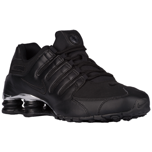 mens nike shox nz black