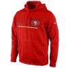 Nike NFL Therma-Fit Performance Hoodie - Men's - San Francisco 49ers - Red / Gold