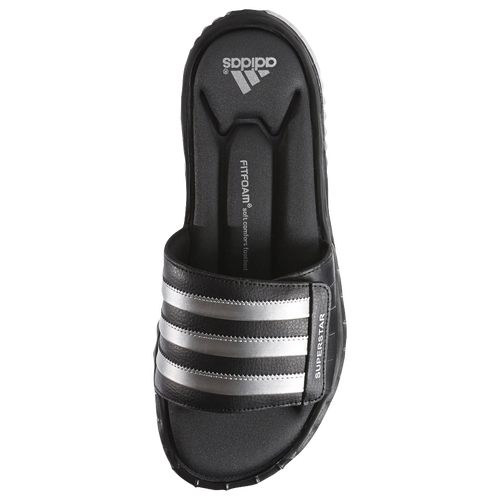 adidas Superstar 3G Slide - Men's - Casual - Shoes - BlackMetallic ...
