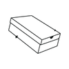 SKINS A400 Compression Half Tight - Men's - All Black / Black