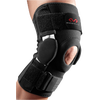 McDavid Dual Disc Hinged Knee Support - All Black / Black