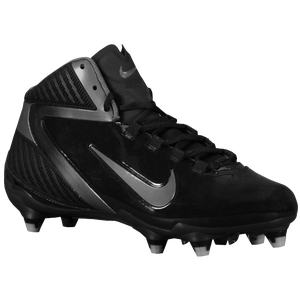 Nike Alpha Speed D 3/4 - Men's - Black/Tornado/Metallic Silver