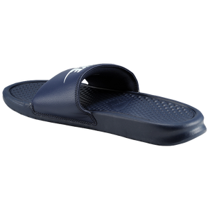 Nike Benassi JDI Slide - Men's - Midnight Navy/Windchill