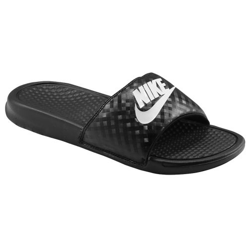Nike Benassi JDI Slide - Women's - Casual - Shoes - BlackWhite