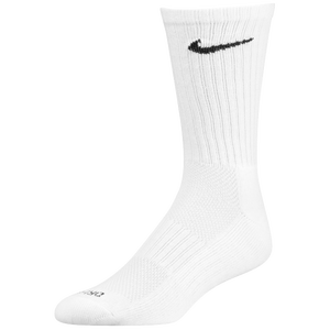 Nike 6 Pack Dri-Fit Crew Sock - White