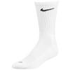 Nike 6 Pack Dri-Fit Crew Sock - White / Black