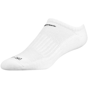 Nike 6 Pack Dri-Fit No-Show Sock - White