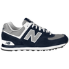 New Balance 574 - Men's - Black / Silver