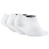 Nike 3 Pack Cotton Cush No Show w/Moisture - Women's - White / Multicolor