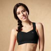 Moving Comfort Juno High-Impact Sports Bra - Women's - All Black / Black