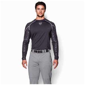 Under Armour Leadoff II Piped Pant - Men's - Baseball Grey/Black