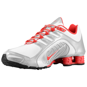 Nike Shox Navina SI - Women's - White/Hyper Red/Metallic Platinum