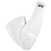 McDavid Hexpad Power Shooter Arm Sleeve - Men's - All White / White