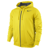 Nike KO Full Zip Hoodie - Men's - Yellow / Grey