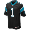Nike NFL Game Day Jersey - Men's - Cam Newton - Carolina Panthers - Black / Aqua
