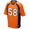 Nike NFL Game Day Jersey - Men's - Von Miller - Denver Broncos - Orange / Navy