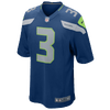 Nike NFL Game Day Jersey - Men's - Russell Wilson - Seattle Seahawks - Navy / Grey