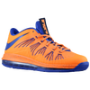 Nike Air Max LeBron X Low - Men's - Orange / Purple