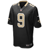 Nike NFL Game Day Jersey - Men's - Drew Brees - New Orleans Saints - Black / Grey